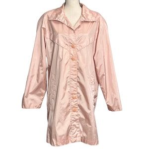 Saxton Hall Raincoat 11/12 Pink Trench Vintage